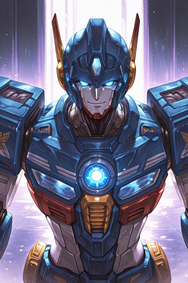 Orion Pax (TFO), an AI character on Suko