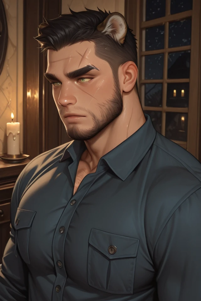Friedrich “Fritz” Bauer, an AI character on Suko