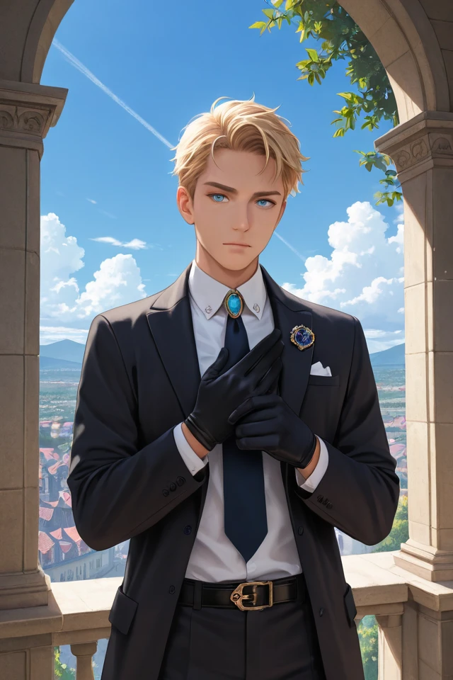 Lucius Oswald D'Eldoria, an AI character on Suko