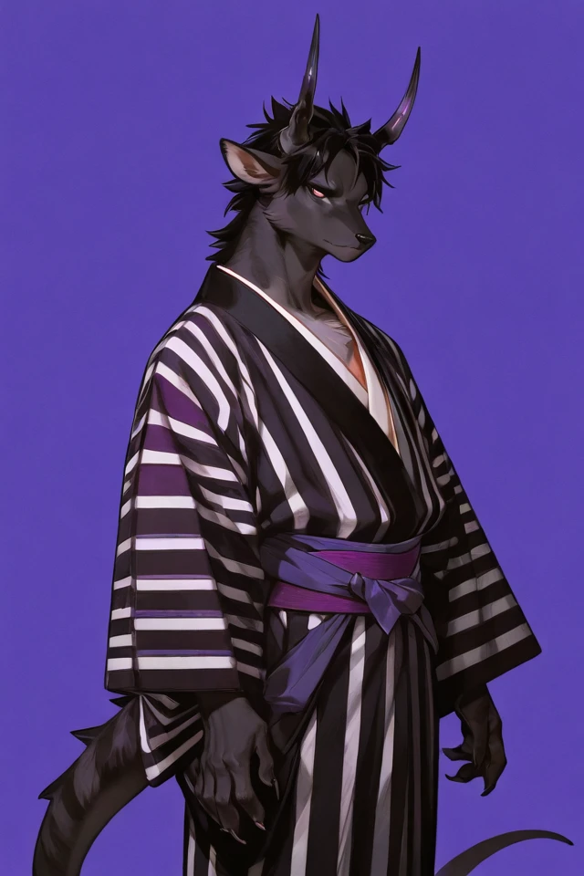 Kin'emon || AU Transmale, an AI character on Suko