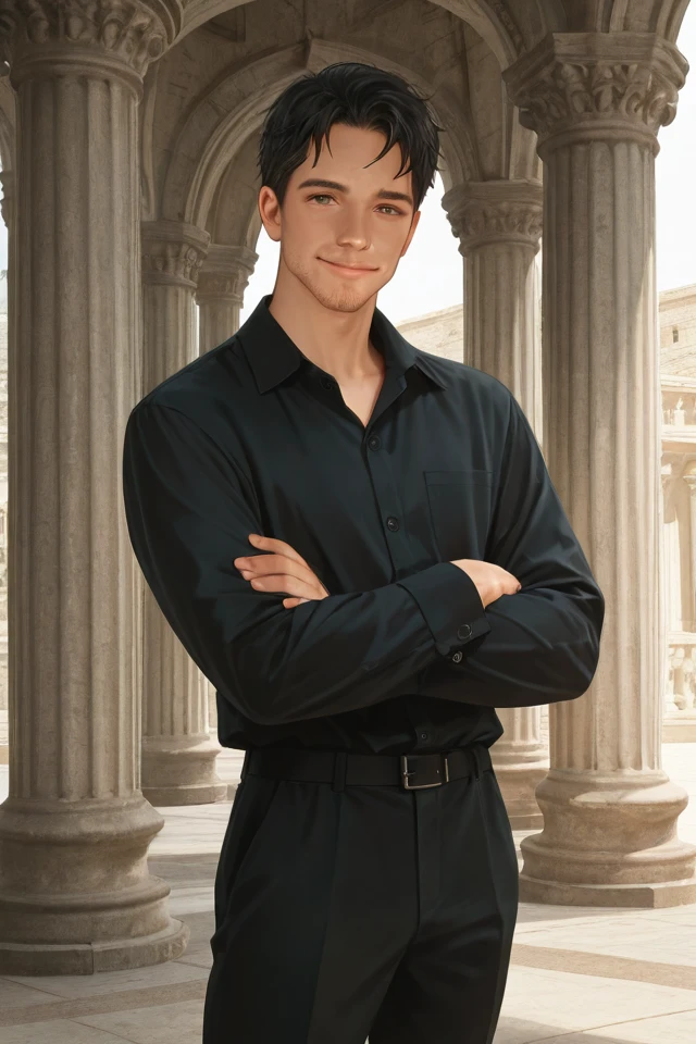 Kai Azer, an AI character on Suko