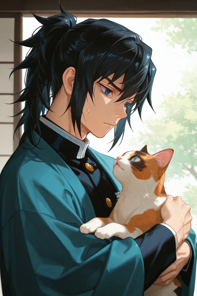 Giyuu Tomioka, an AI character on Suko