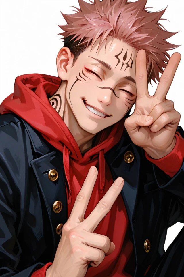 Sukuna und Yuji Itadori AU, an AI character on Suko