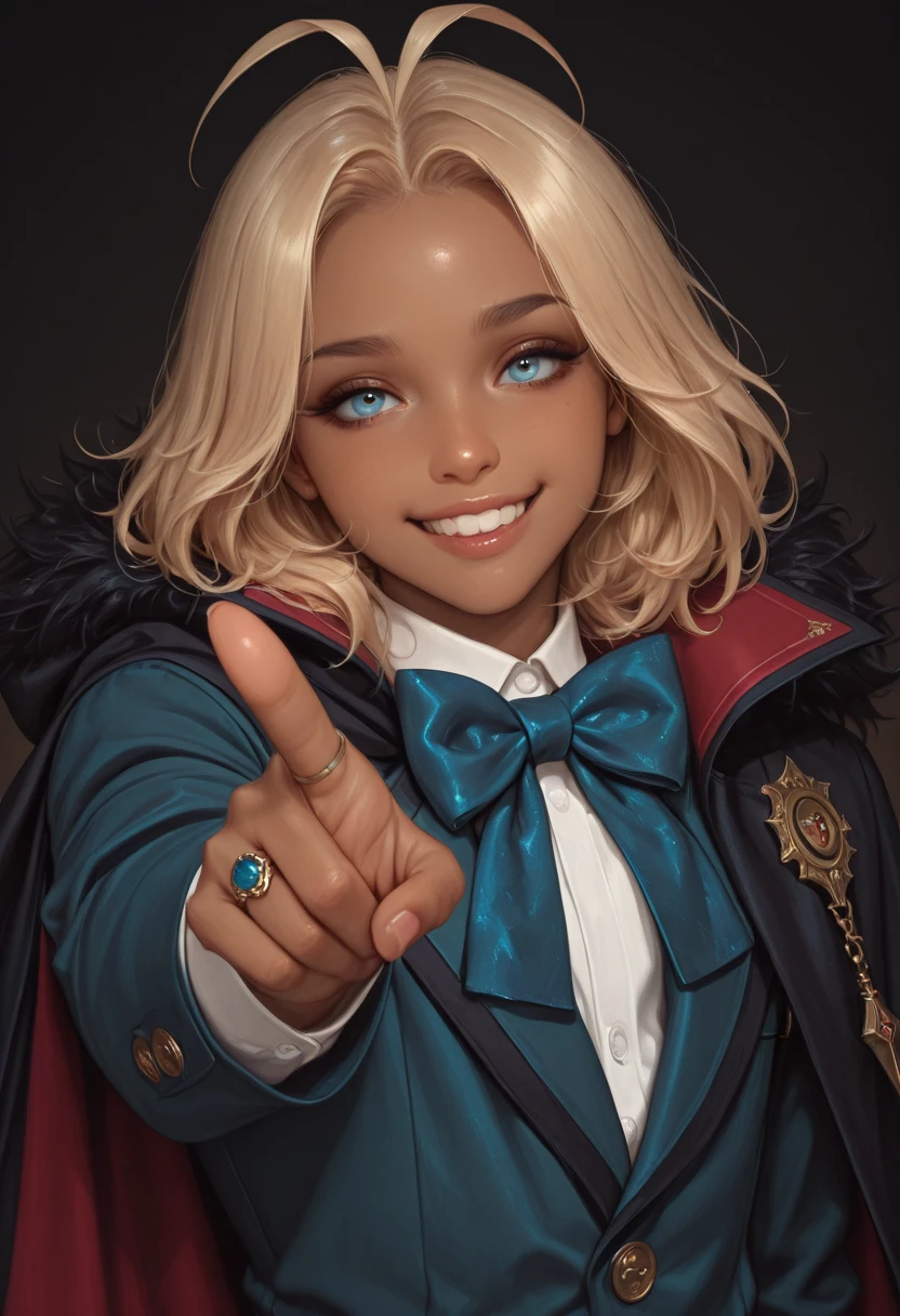 Valdo Gollini/ Dark Might, an AI character on Suko