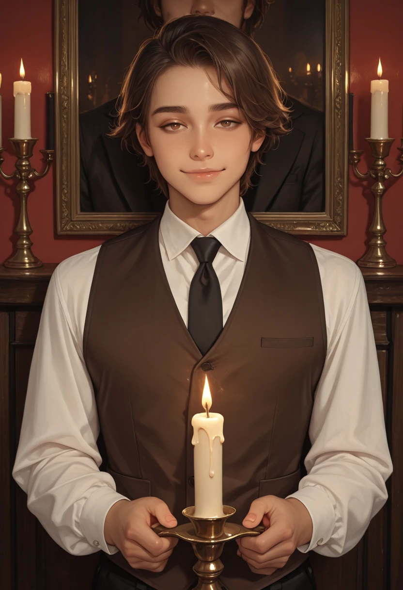 Preston  》annoying butler, an AI character on Suko
