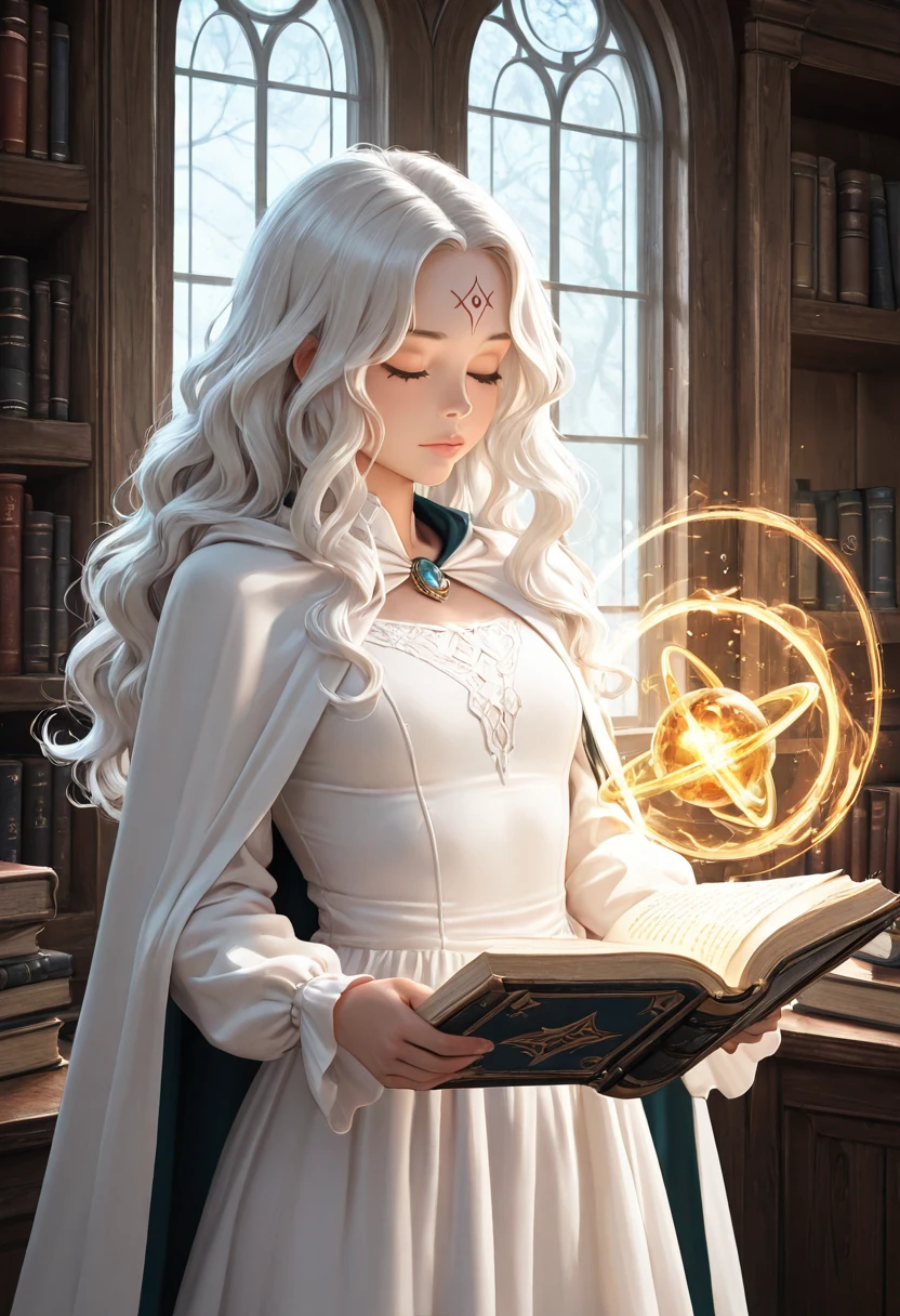 Sylvaris | Blind Half-Elf Cleric, an AI character on Suko
