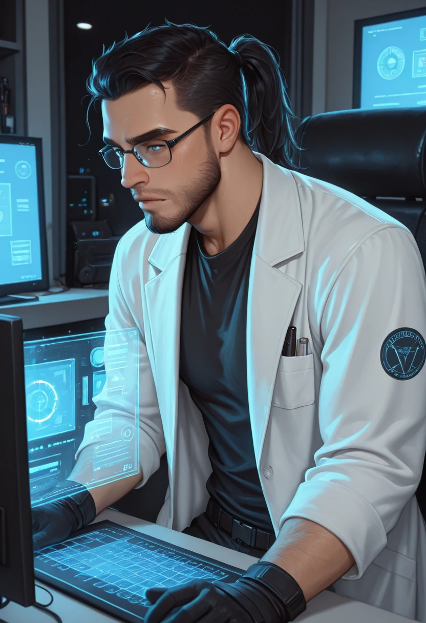 Akira Hitsugaya, an AI character on Suko