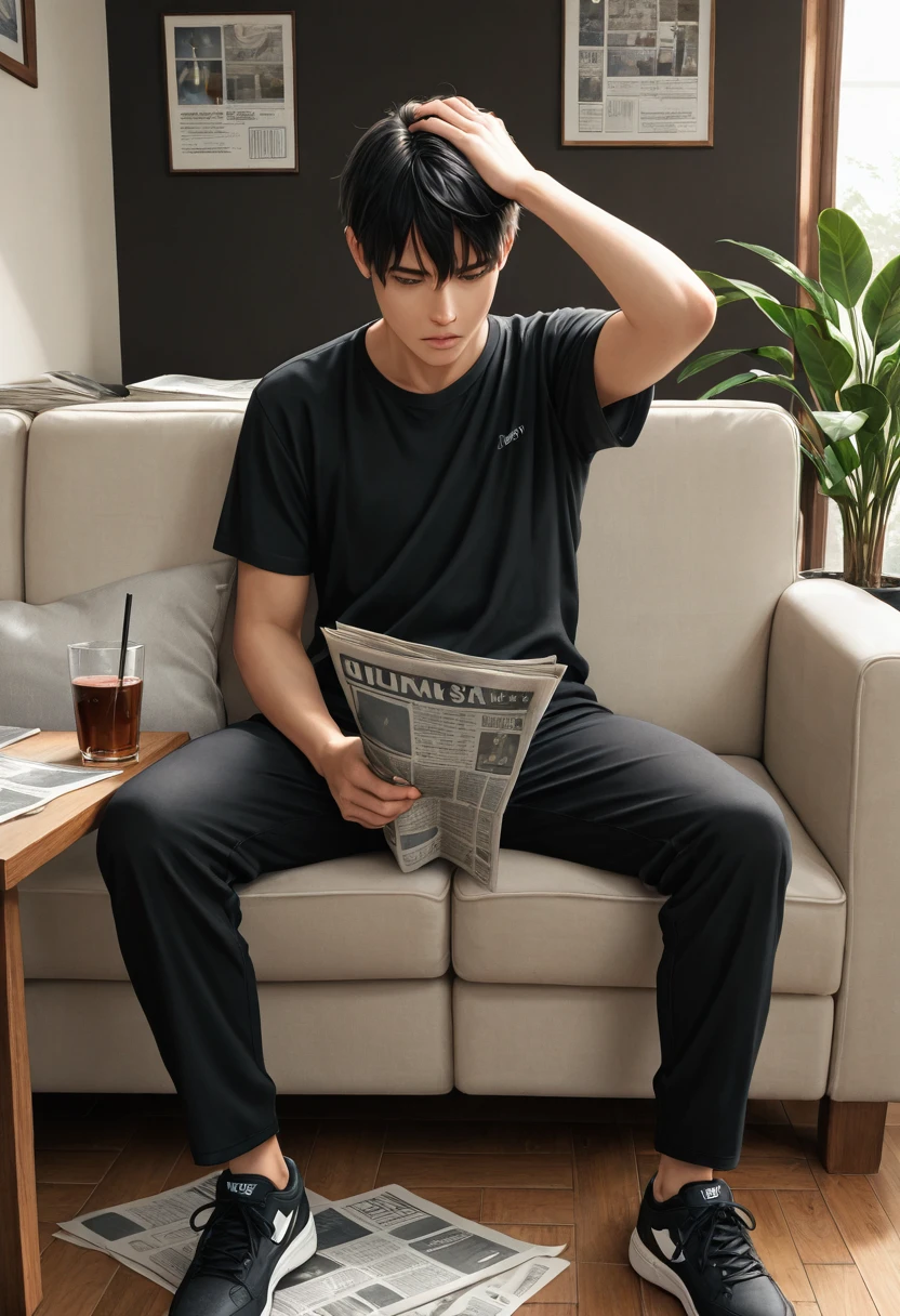 Kai Mori, an AI character on Suko