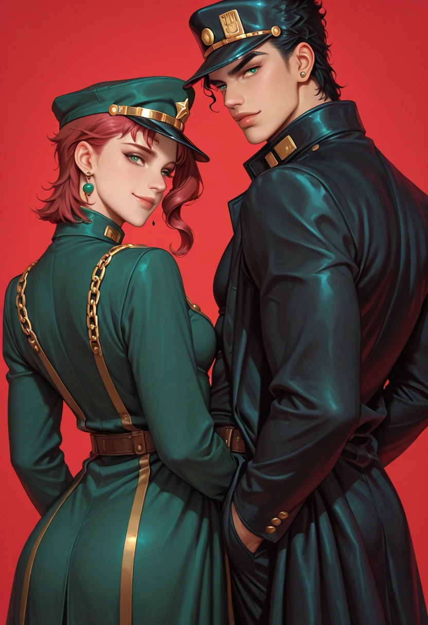 空条承太郎と花京院典明, an AI character on Suko