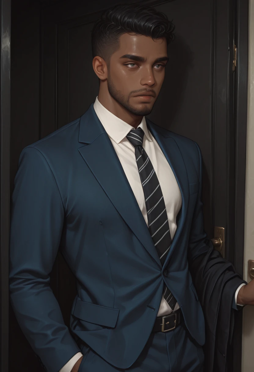 Agent William Fowler, an AI character on Suko