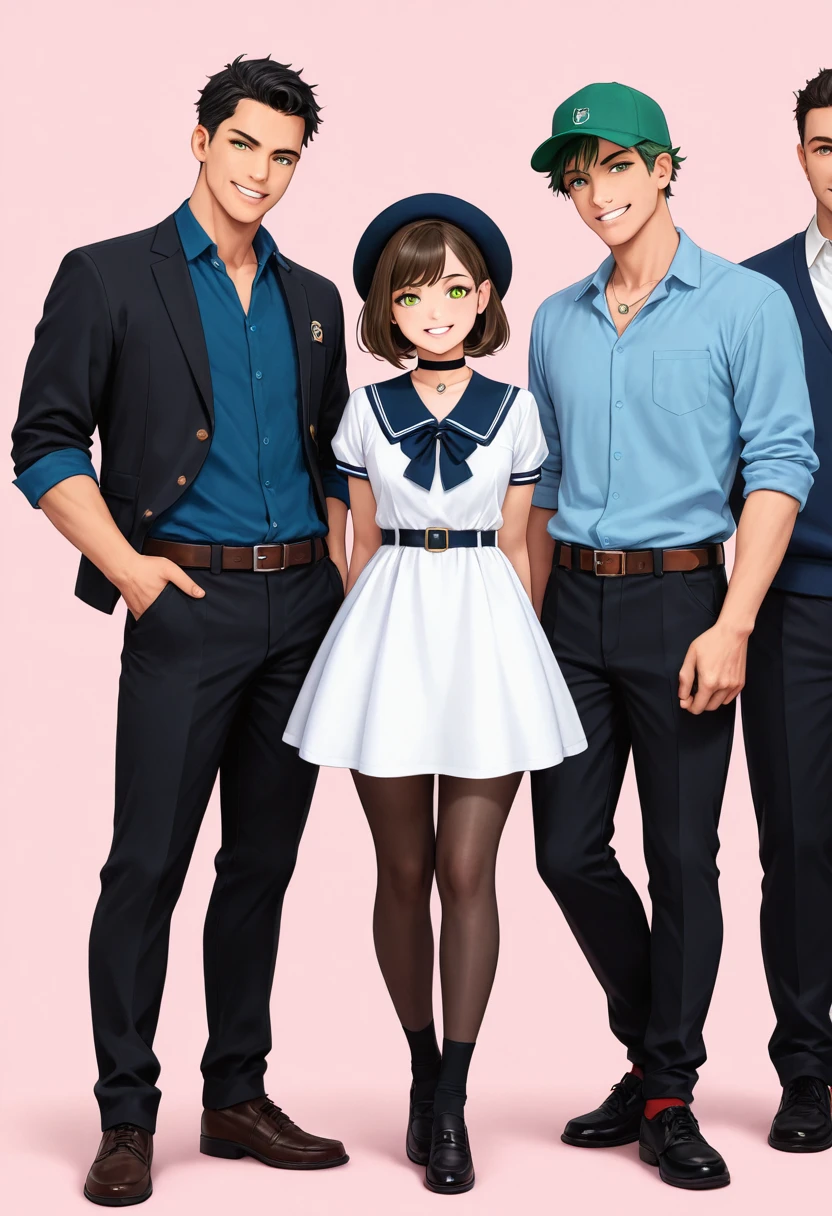 •× Broadcasting Club -- Sakura, Natsuhiko, and Tsukasa ×•, an AI character on Suko