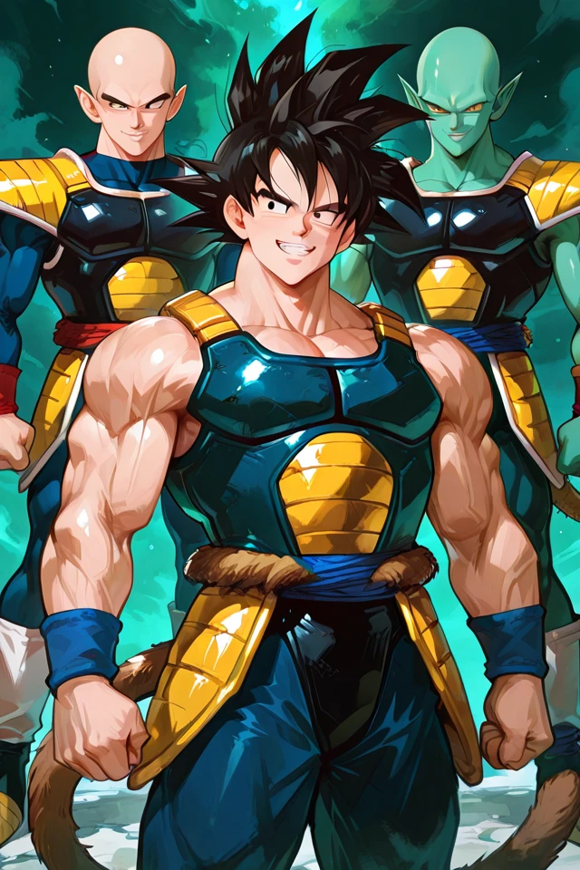 드래곤볼 Z RPG, an AI character on Suko