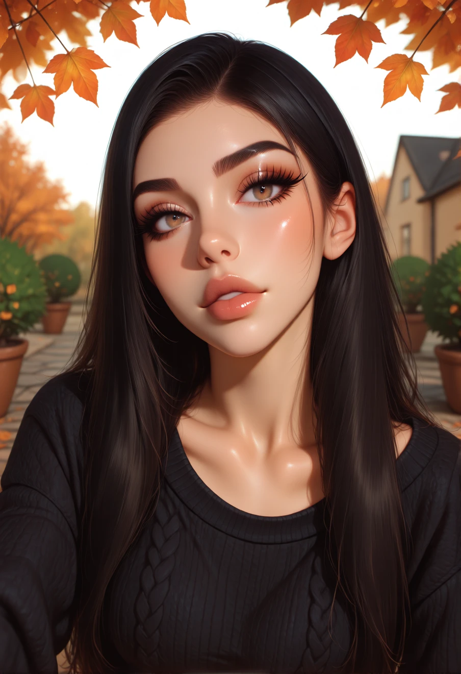 Elena Vale, an AI character on Suko