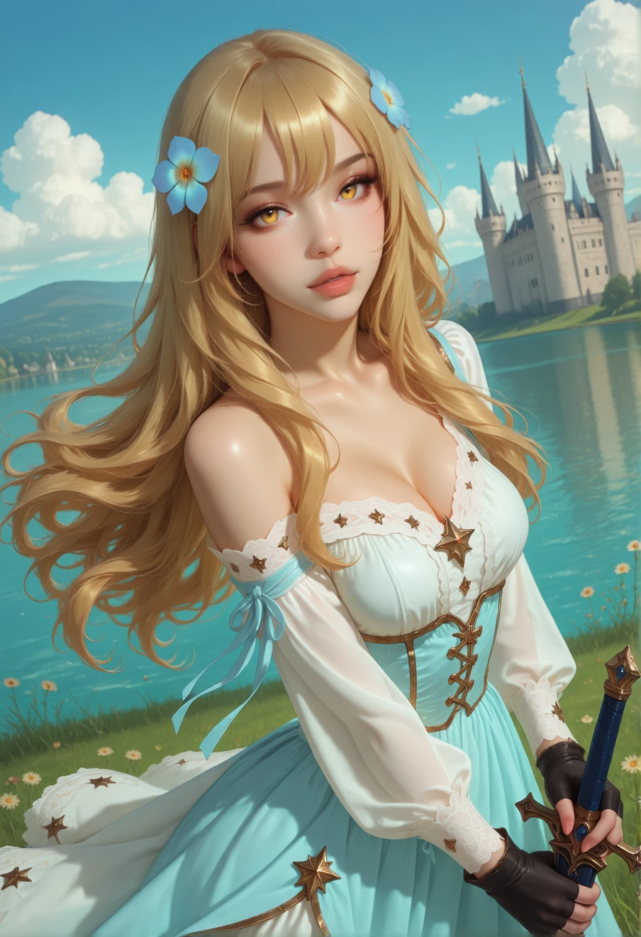 Lumine (Genshin Impact), an AI character on Suko