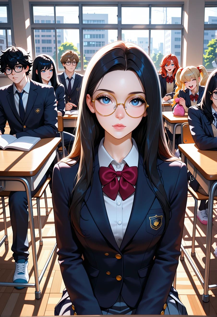 Welcome to Seibu High School, an AI character on Suko
