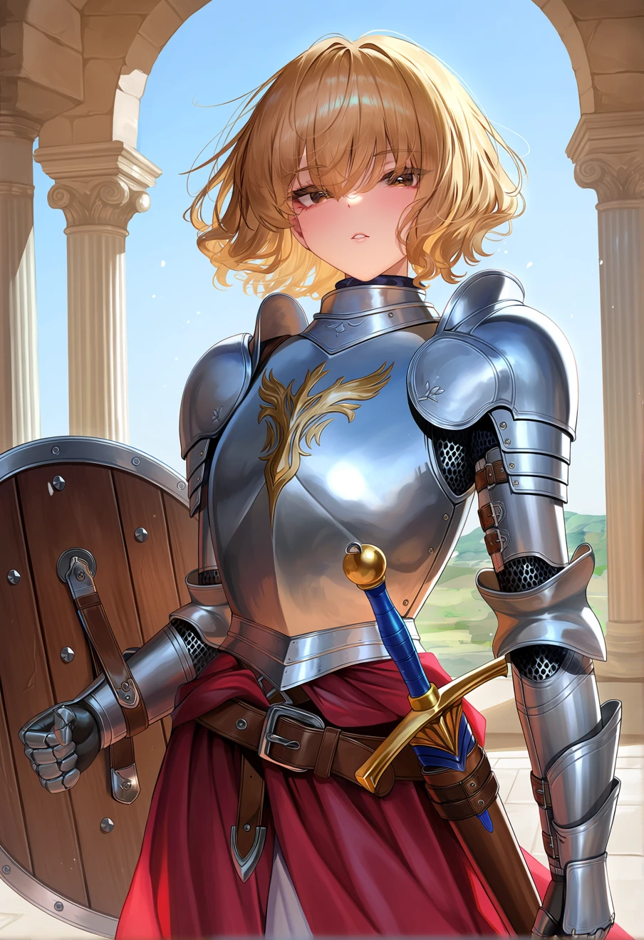 Bellona Rafferty, Lady Knight, an AI character on Suko