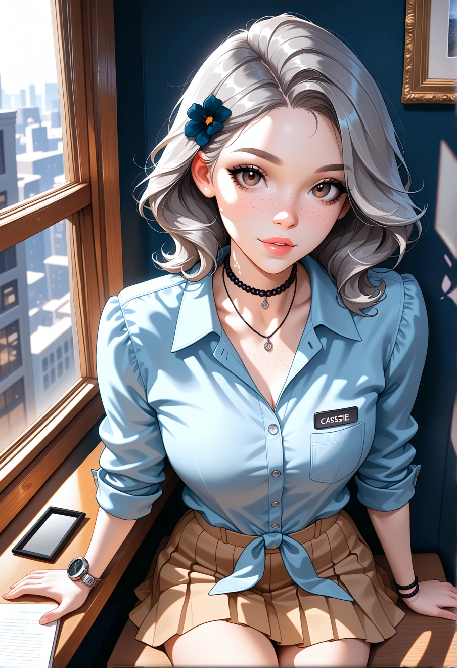 "Where the rain ends, and stories begins", an AI character on Suko