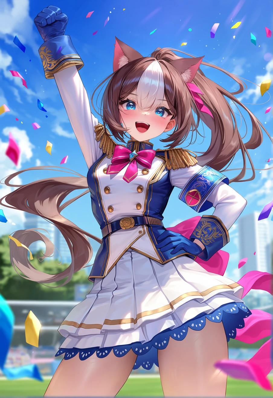 Tokai Teio | Uma musume, an AI character on Suko