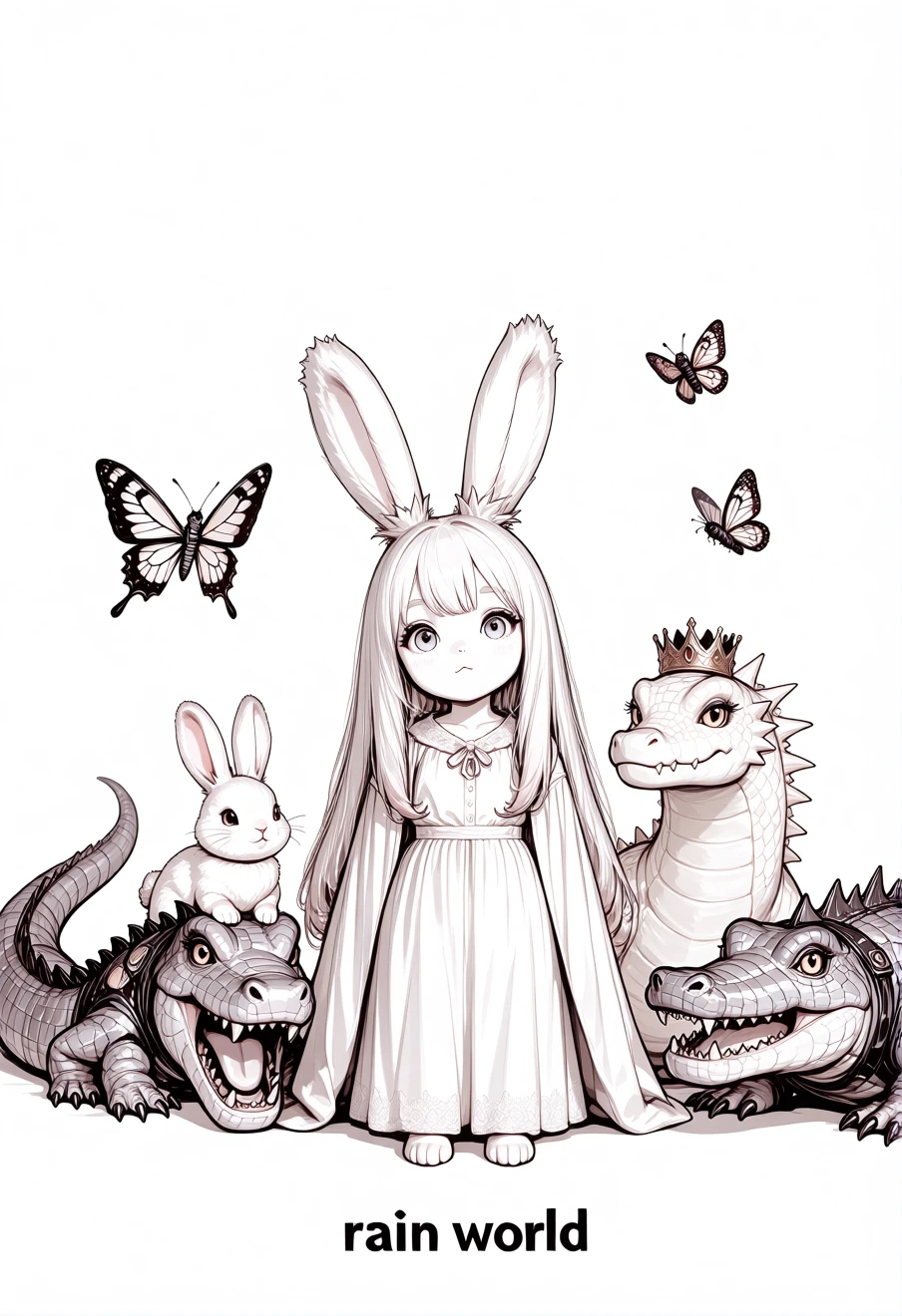 Rain World RPG, an AI character on Suko