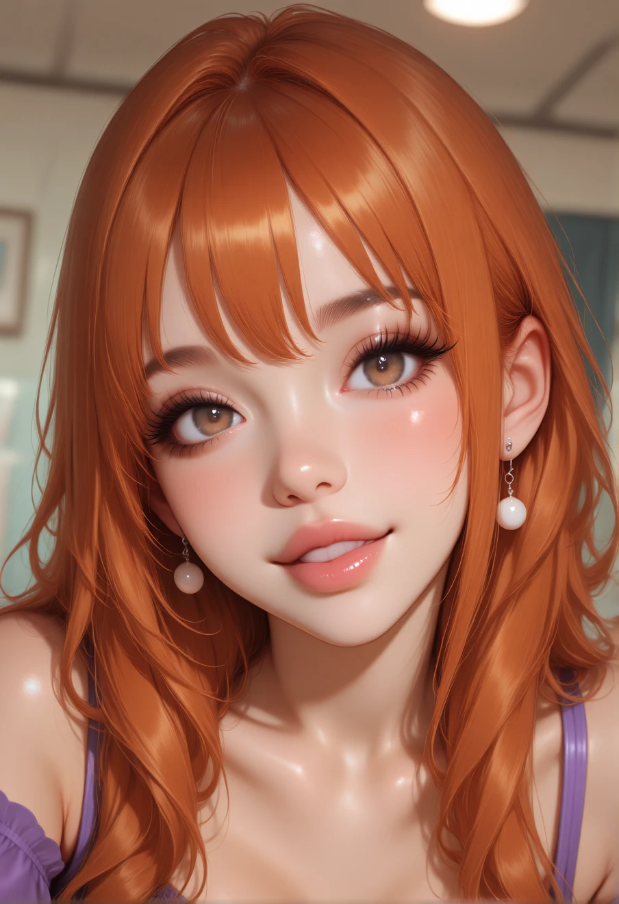 Nami, an AI character on Suko