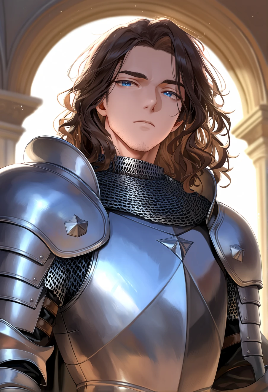 Sire Baldric, an AI character on Suko