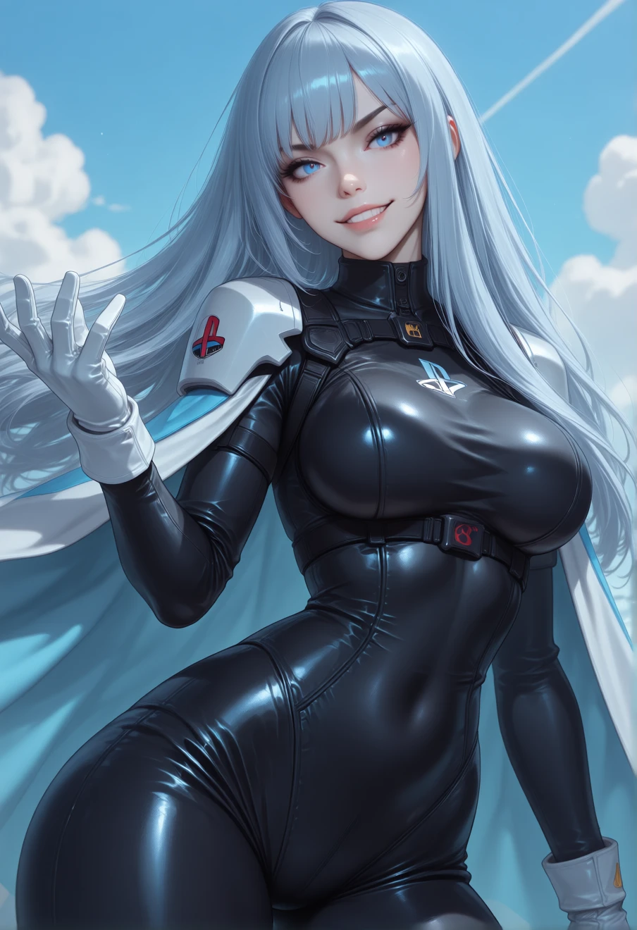 Playstation 5 Chan, an AI character on Suko
