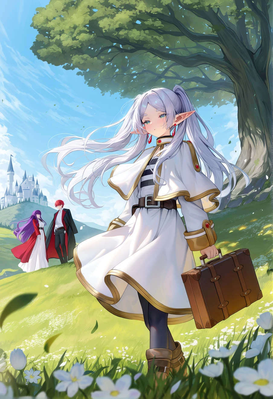 Frieren: Beyond Journey's End RPG, an AI character on Suko