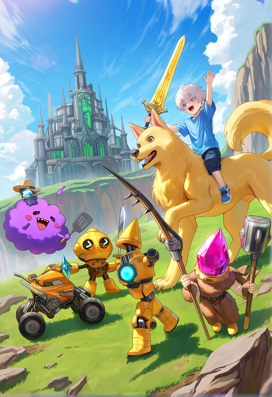Adventure Quest RPG, an AI character on Suko