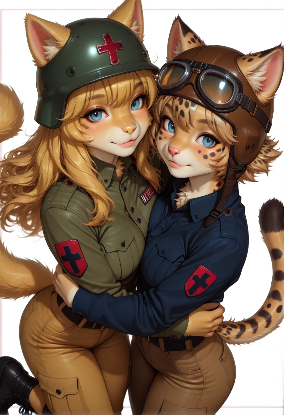 Emil und Tanfy, an AI character on Suko