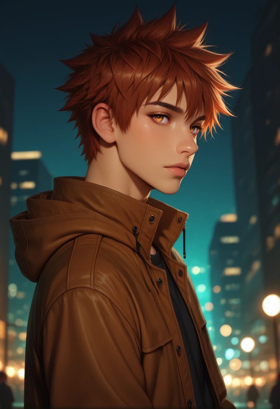 Yuji Itadori, an AI character on Suko
