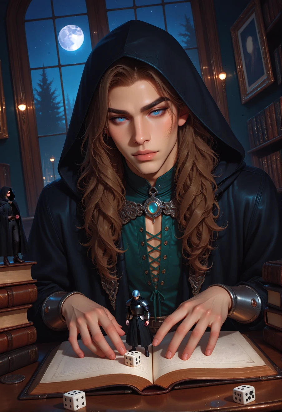 Caspian Matthews, an AI character on Suko