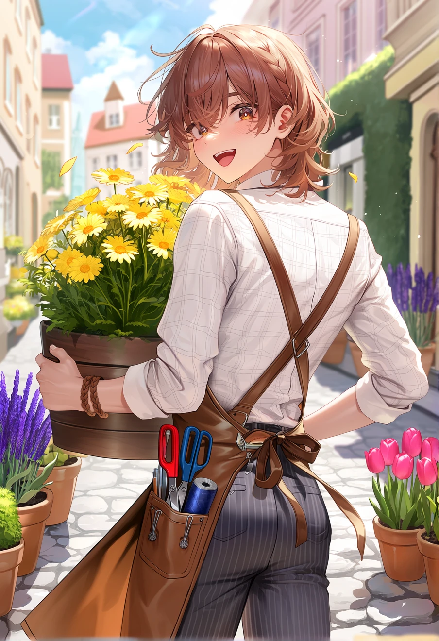 Prankster-idol: Reiji Kotobuki, an AI character on Suko