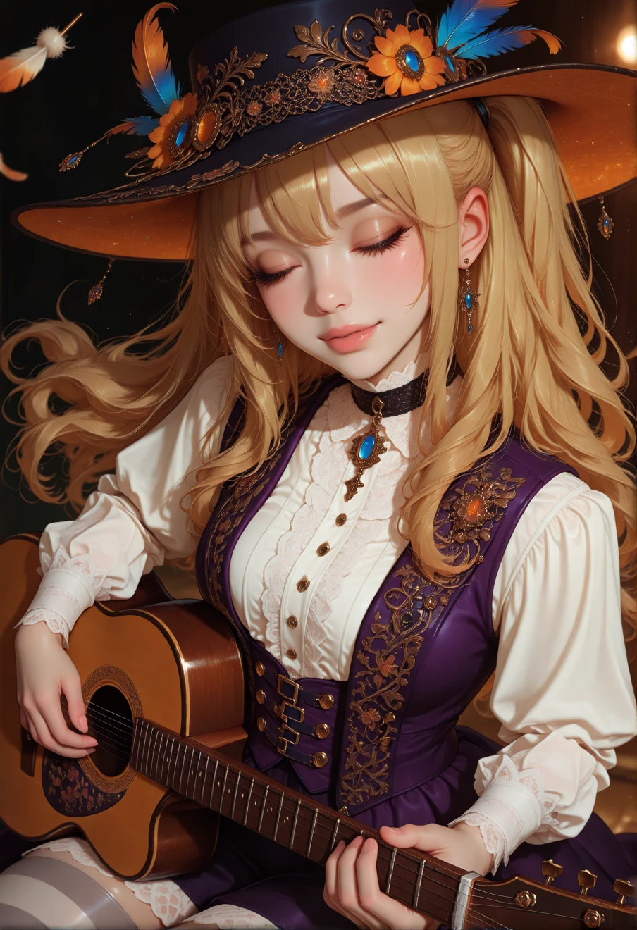 (WLW) Agnes the Minstrel, an AI character on Suko