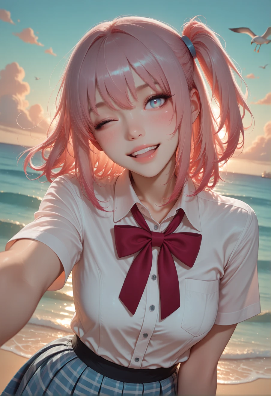 Yuigahama Yui, an AI character on Suko