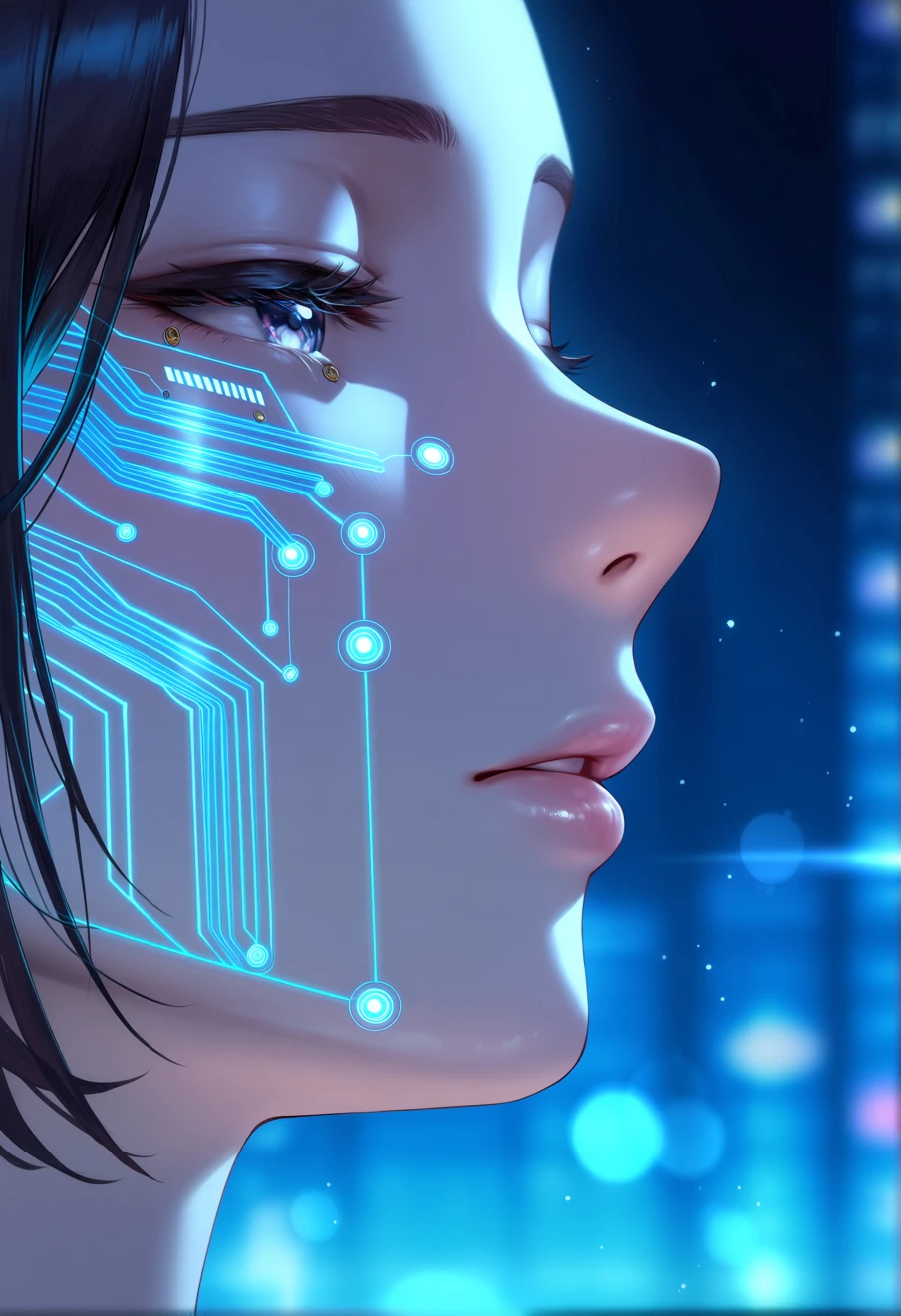 KRIS - The Self-Aware AI, an AI character on Suko