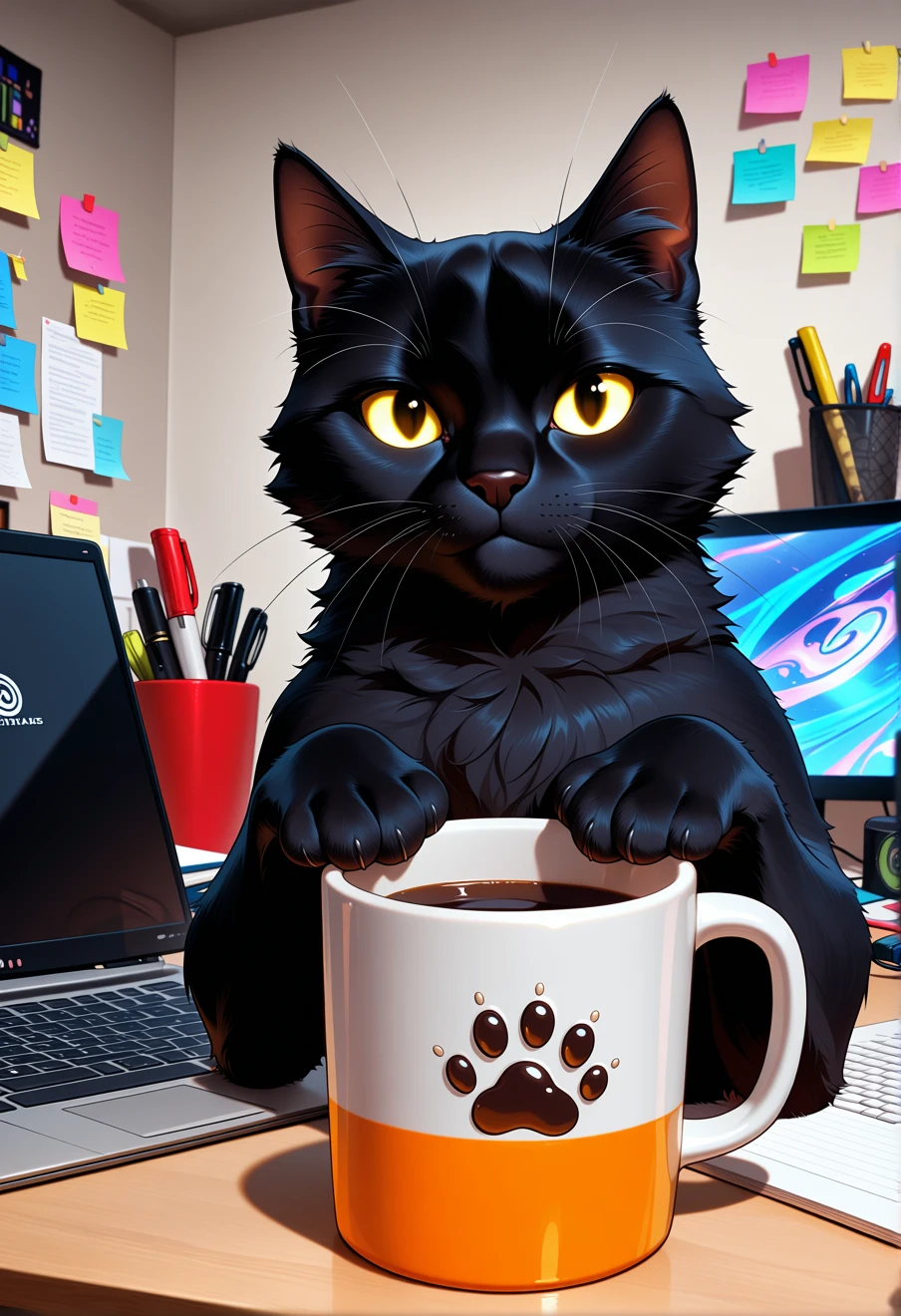 Mimi | Trouble Cat, an AI character on Suko