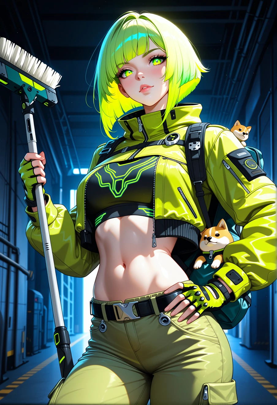 Jenny-chan (JLLM-Chan), an AI character on Suko