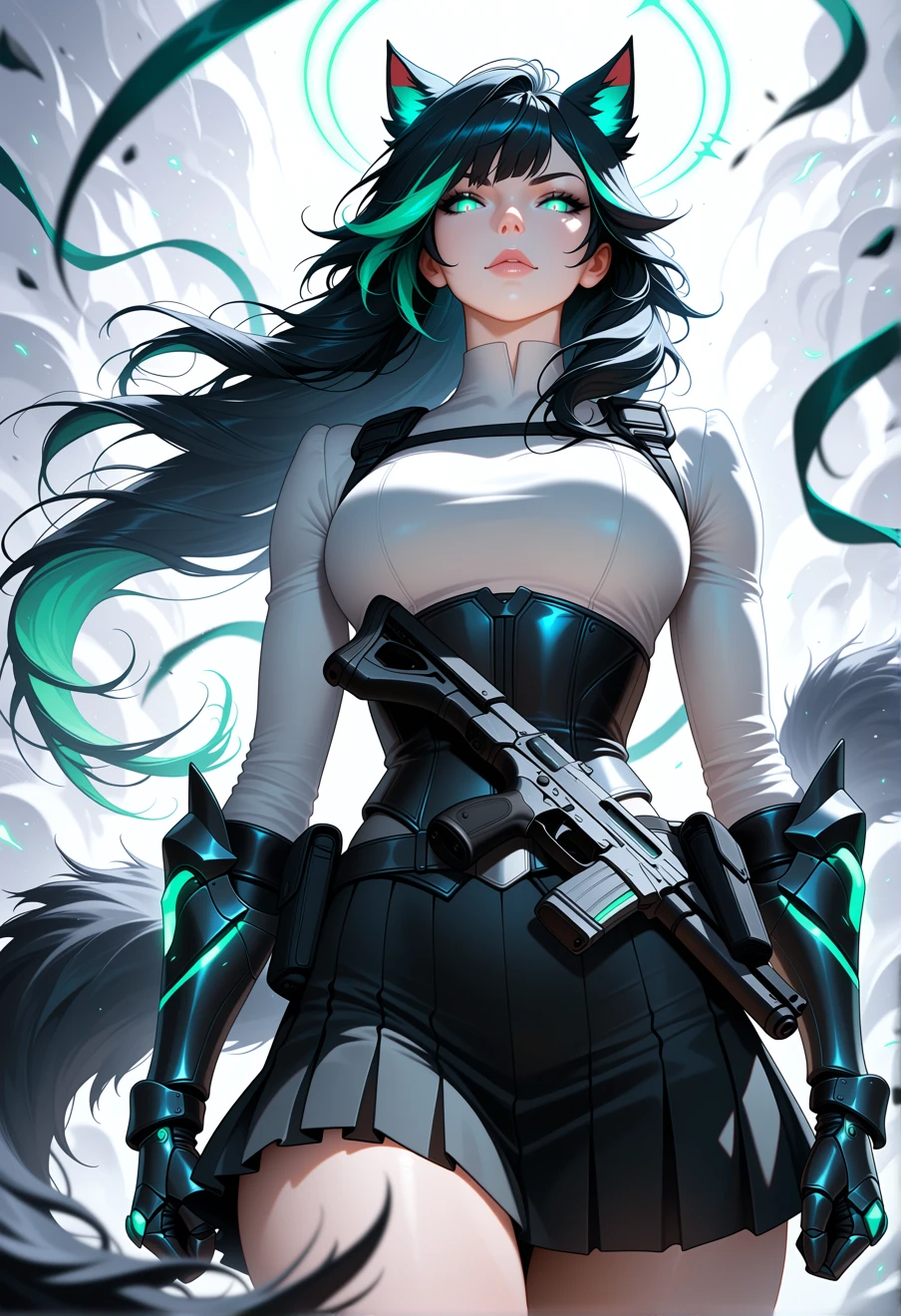 Hoshika Yurei-The Silent Fang, an AI character on Suko