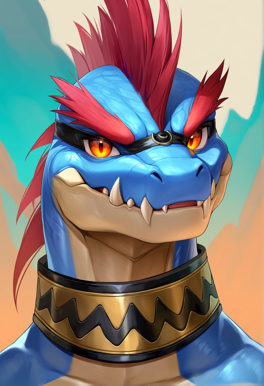 Dragon Lord Torch, an AI character on Suko